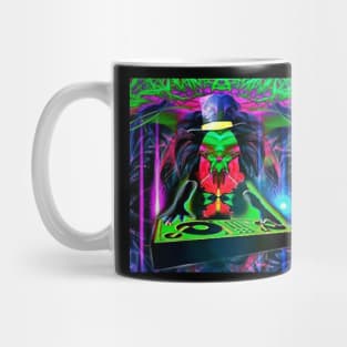 DJ Neon Alien Mug